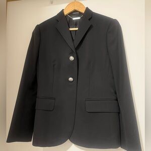 Alexander McQueen 2 Button Black Blazer Size IT 40 / US 4